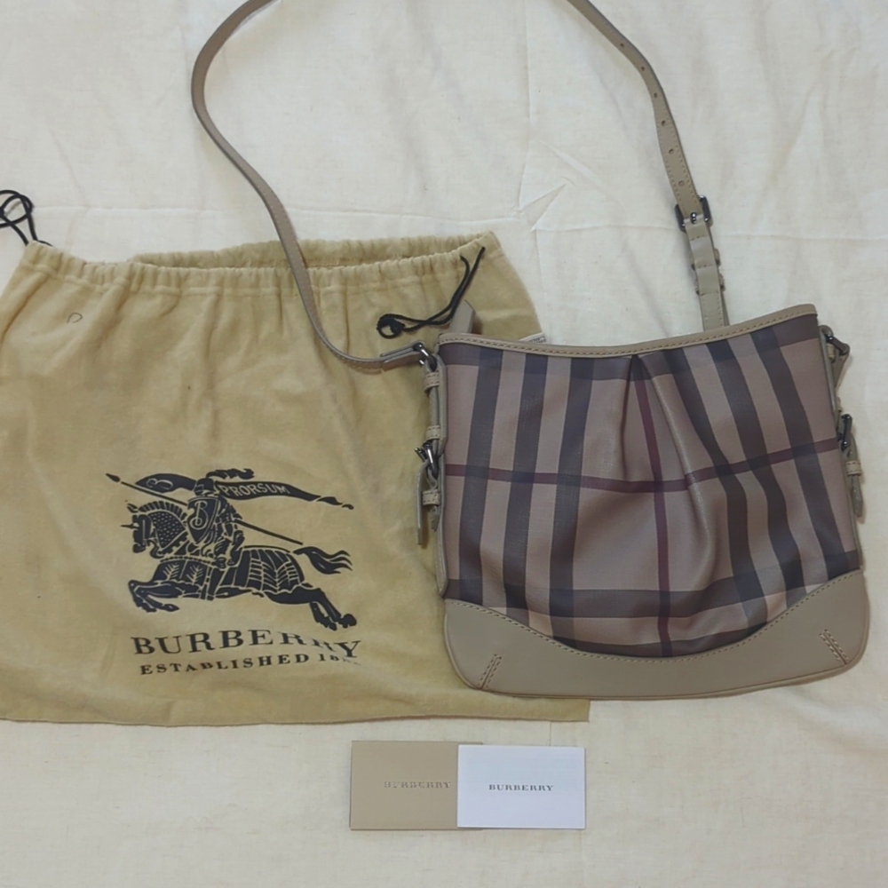 Burberry Smoked Trench Crossbody Bag